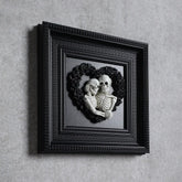 Skeleton Couple Hugging 3d Wall Sculpture (display 5)