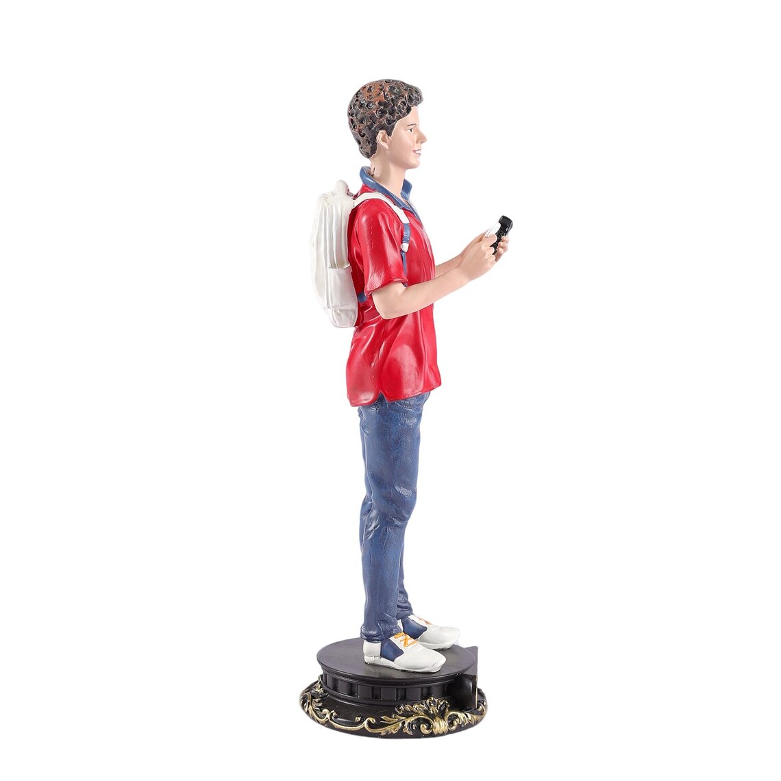 Blessed St. Carlo Acutis Statue, Patron Saint of Internet, Millennial Youth Figurine