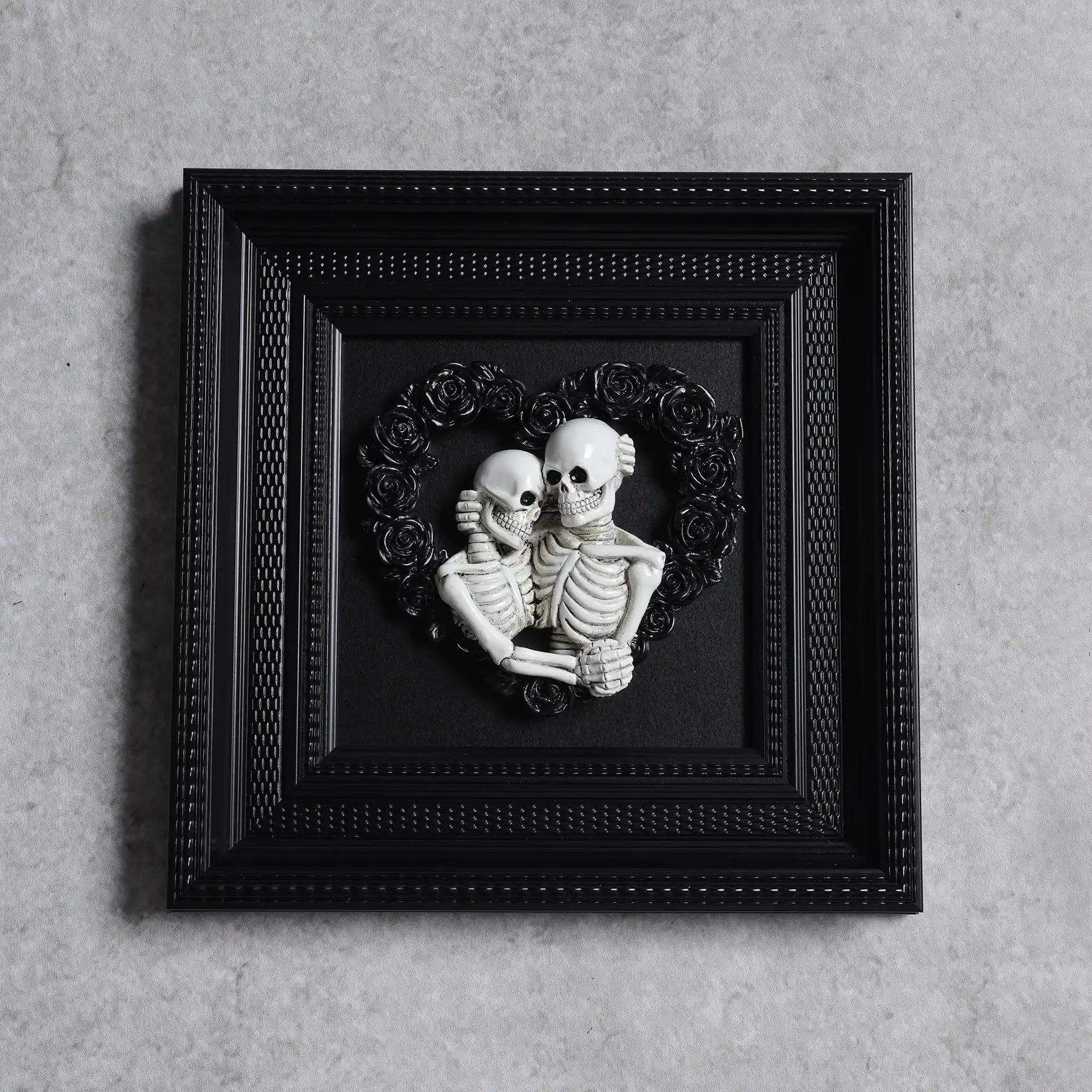Skeleton Couple Hugging 3d Wall Sculpture (display 6)